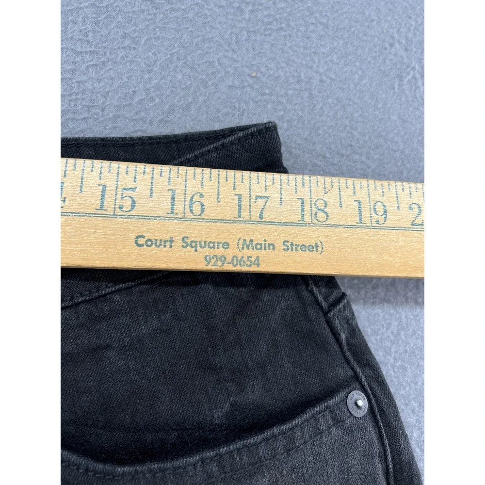 Ted Baker Jeans Mens 36x29 Black Comfort Stretch Denim Pants Straight Leg New